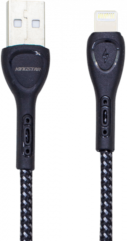 کابل شارژ 1 متری USB به Lightning کینگ استار مدل K24I